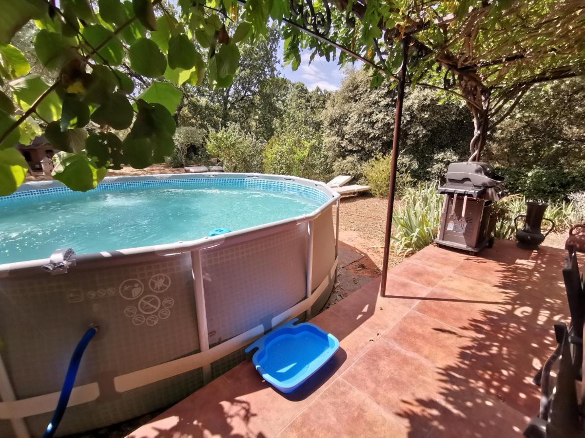 T2 Independant Terrasse Et Piscine Au Calme Var Sud De La France Flassans-sur-Issole المظهر الخارجي الصورة