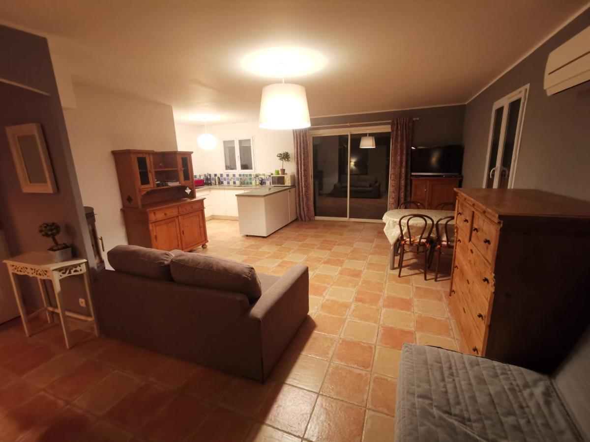 T2 Independant Terrasse Et Piscine Au Calme Var Sud De La France Flassans-sur-Issole المظهر الخارجي الصورة