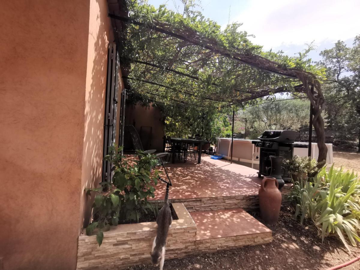 T2 Independant Terrasse Et Piscine Au Calme Var Sud De La France Flassans-sur-Issole المظهر الخارجي الصورة
